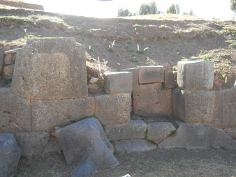 Cusco Sacsayhuam�n 10, Chaosbereich, Mauer Teil 03