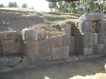 Cusco Sacsayhuam�n 10, Chaosbereich, Mauer Teil 04
