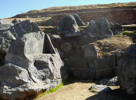Cusco Sacsayhuam�n 10, Chaosbereich, Teilthron 03