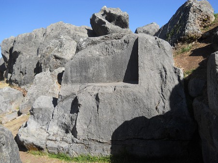Cusco Sacsayhuam�n 10, Chaosbereich, Teilthron 04
