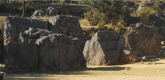 Cusco Sacsayhuam�n, el muro en el anfiteatro, primer plano
