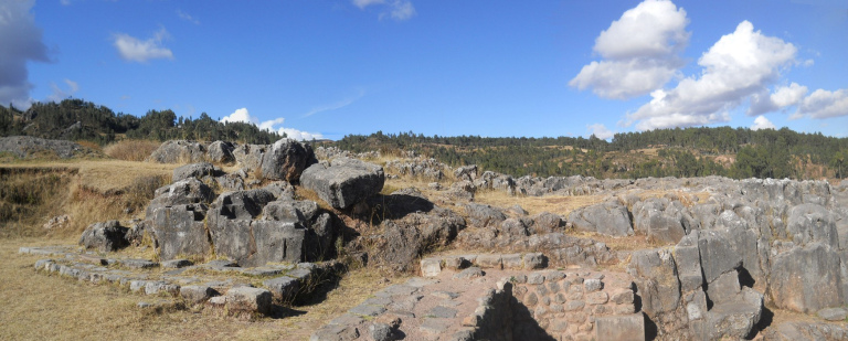 Cusco Sacsayhuam�n: el anfiteatro con un caos y con tronos, panorama