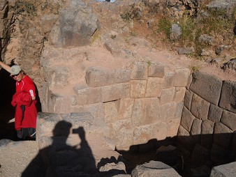 Cusco Sacsayhuam�n, noch mehr R�tsel: Inkamauer