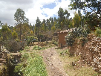 Cusco Sacsayhuam�n 13, der Spaziergang zur "Zone X" (Laco, Mondtempel), Spaziergang 02