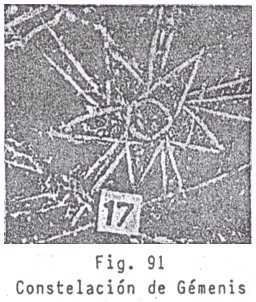Fig. 91: la
                          constelaci�n de G�menis