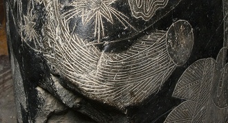Konstellation eines Meteorits