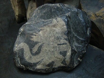 Ein Weiser mit Schlangen
