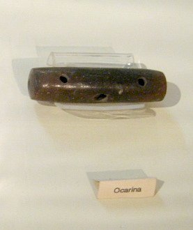 Ocarina-Fl�te, Nahaufnahme