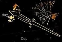 Nasca, das Linienbild der Echse