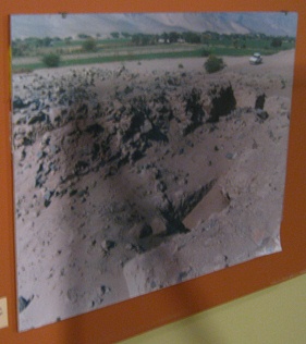 Kultst�tte zum Papagei ("Huaca del
                            Loro") im Trancas-Tal (valle Las
                            Trancas)