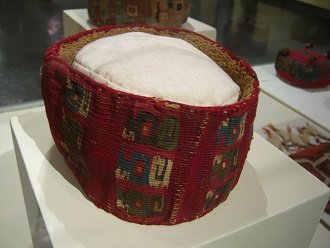 Band
                          of a cap of Wari culture 02