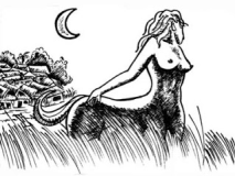 Medio caballo medio mujer, la
                                  runa mula