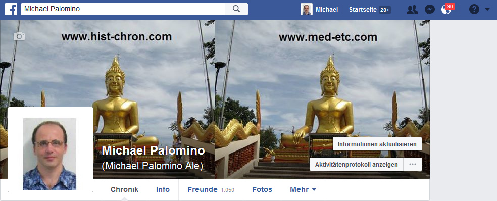 Facebook de
                  Michael Palomino (en Facebook para reconocerlo mejor:
                  Michael Palomino Ale)
