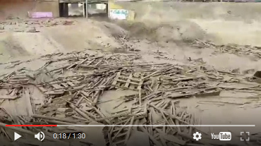 Punta Hermosa con inundaciones, en el
                            sur de Lima
