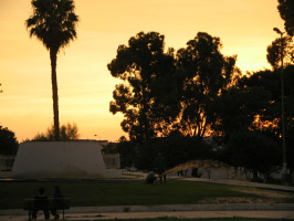 Jesus Maria, Park "Campo de
                          Marte", Bew�sserung 01