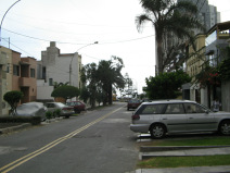 Miraflores, Ca. Roma, Sicht in Richtung
                          Meer