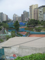 Miraflores, Platzanlage des Tennisclubs
                          "Terrazas de Miraflores"