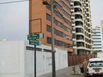 Se�ales de tr�fico del cruce Ca. Roma -
                        Malec�n Cisneros