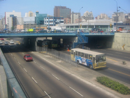 Surquillo, Avenida Paseo de la Republica,
            Autobahnbr�cke "Ricardo Palma" 02