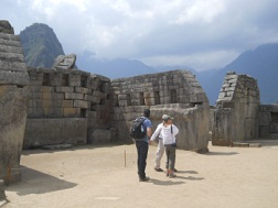 Templo principal, la parte derecha