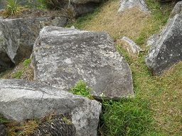 Cantera de Machu Picchu: piedra con superficie
                    plana y con �ngulos rectos
