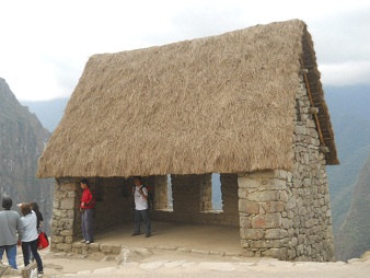 Machu Picchu, la casita de arriba