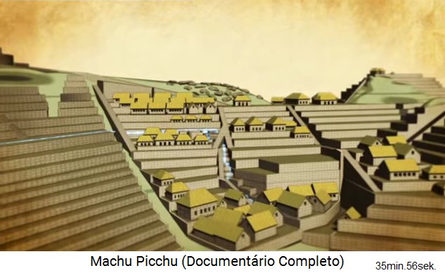 Der Bew�sserungskanal von Machu Picchu, Schema