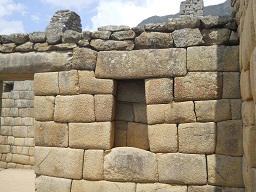 Machu Picchu, Inkazimmer: T�r�ffnung mit Nische 02
