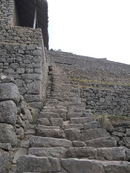Unregelm�ssige Treppen neben Landwirtschaftsterrassen 3
