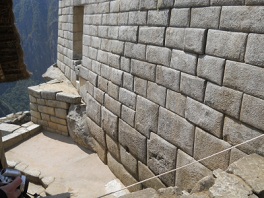 Machu Picchu, die Mauer des Sonnentempels, Nahaufnahmen 5