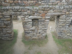 Machu Picchu: Prinzessinnenhaus, das Erdgeschoss