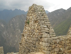 Machu Picchu, das Prinzessinnenhaus, Mauern 01
