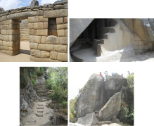 Geschnittene Steine, geschnittener
                                Fels und geschnittene Gigasteine,
                                erdbebensichere Mauern OHNE M�rtel,
                                alles in Machu Picchu, aber die
                                kriminelle CIA-Wikipedia unterschl�gt
                                das in ihrem Artikel �ber Machu Picchu