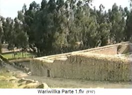 Ruine der
                      Zitadelle Wariwillka 08, dicke, rechteckige
                      Hauptmauern 02
