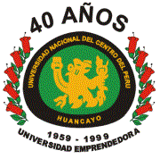 40 Jahre
                      Universit�t Huancayo, das Wappen mit einem gelben,
                      bellenden Hund