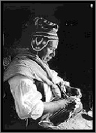 Cusco, ein Weber, Cusco 1950