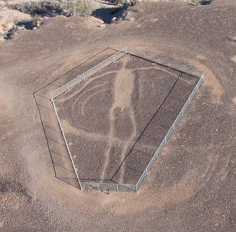 Colorado River, Mann-Figur
(01), Geoglyph Colorado River, Mann-Figur (01),
Geoglyph