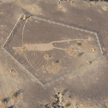 Colorado River, Mann-Figur
(02), Geoglyph Colorado River, Mann-Figur (02),
Geoglyph