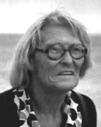 Maria
Reiche, portrait of the 1960s about Maria Reiche,
portrait of the 1960s about