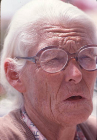 Maria Reiche, portrait, 1990s about Maria Reiche, portrait, 1990s
about