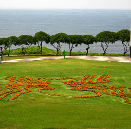 Maria Reiche Park in Miraflores in Lima,
the drawing of the spider Maria Reiche Park in
Miraflores in Lima, the drawing of the spider