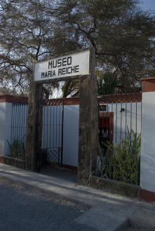 The
entrance was remodeled and is the entrance of
Maria Reiche Museum of today The
entrance was remodeled and is the entrance of
Maria Reiche Museum of today