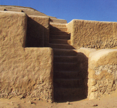 Grosse Pyramide, Treppe