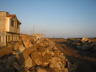 Montones de piedras