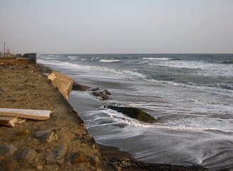 Muros en el mar