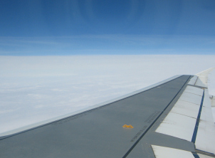 Flache Wolkendecke, Panorama 01