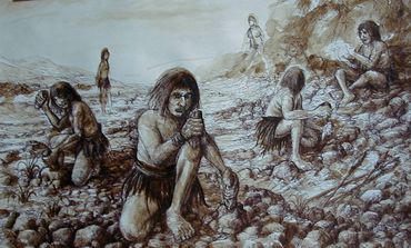 Chivateros, escena
                          (simulaci�n)