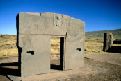 Cultura Tiawanako (Tiawanaku), puerta del sol