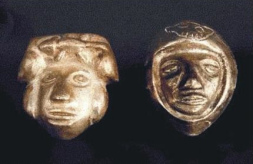 Cultura Chincha: mascaras en metales