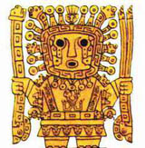 Wiracocha,
              Viracocha, Huiracocha, Wiraqucha, creador del mundo y sus
              criaturas seg�n la religi�n incaica